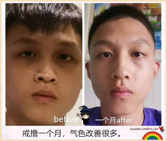 ”请教一下各位戒色成功的兄弟，戒色真的能变好看吗