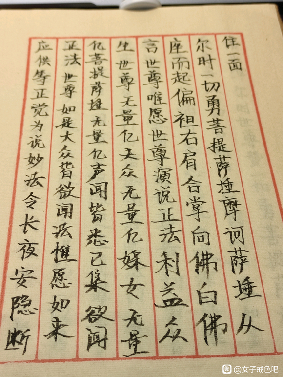 ”看到有人说每天念僧伽吒经能够戒除sy，怕自己念的不够专注，就