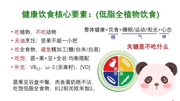 ”戒色健康饮食准则