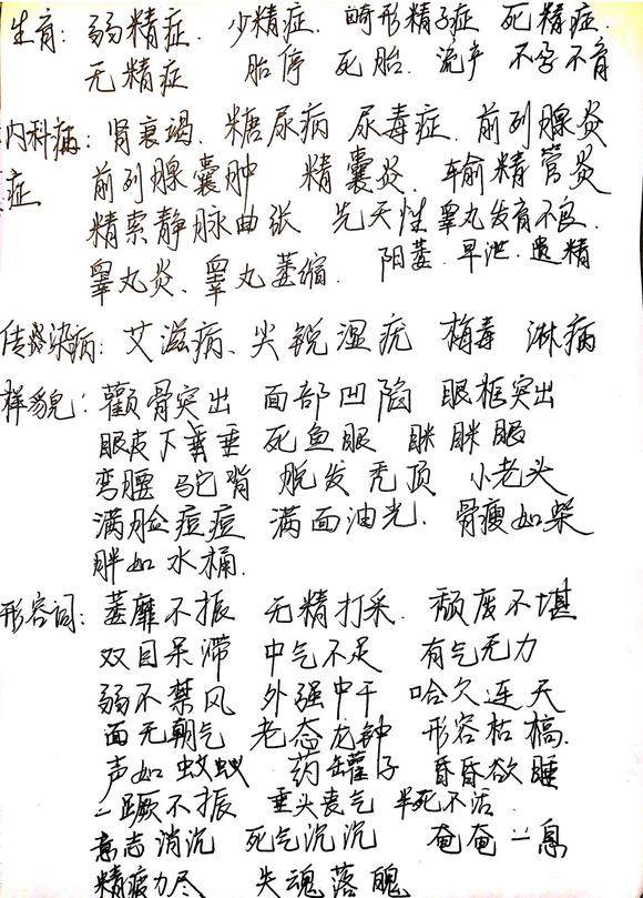 ”纵欲危害大全