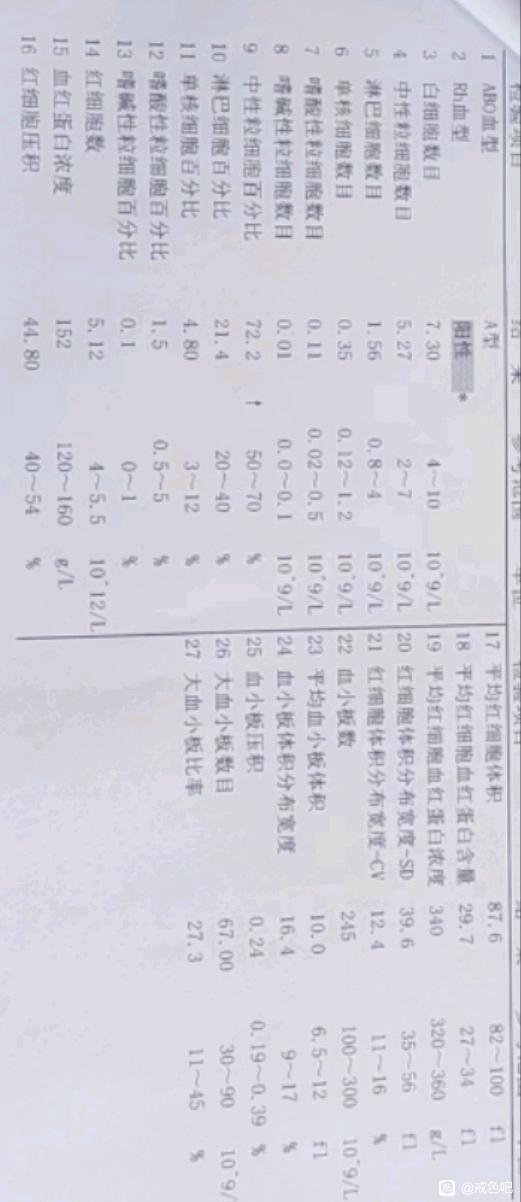 ”有会看体检报告的前辈吗