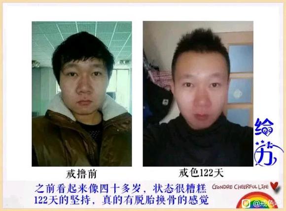 ”百位戒友戒色前后对比图（必看）